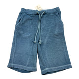 Zhoe &amp; Tobiah Einfarbige Bermudashorts mit elastischer Taille Blau für Jungen