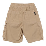 Aspesi Bermuda Cargo Modell Einfarbig Mit Elastischem Bund Beige Für Jungen