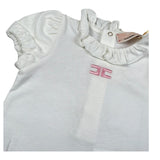 Elisabetta Franchi Completo 2 Pezzi Body-Culotte Bicolore per Neonata ENCD099 BIANCO/ROSA ELISABETTA FRANCHI 