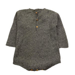 WEDOBLE pagliaccetto manica lunga tinta unita Grigio per Neonato I2404305 GRIGIO WEDOBLE 