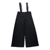 ELISABETTA FRANCHI salopette tinta unita con logo Nero per Bambina EFPA265X NERO ELISABETTA FRANCHI 