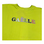 Gaelle Abito Mezza Manica Tinta Unita con Stampa per Bambina 2746V00339 VERDE GAELLE 