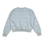 John Richmond Maglia Tinta Unita con Stampa E Fantasia per Bambina RGP26063MA AZZURRO JOHN RICHMOND 
