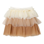LIU JO gonna tricolore con tulle Beige per Bambina KF4047XX BEIGE LIU JO 