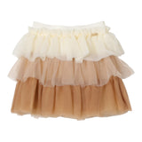 LIU JO gonna tricolore con tulle Beige per Bambina KF4047XX BEIGE LIU JO 