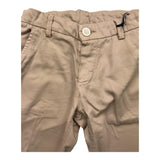 Emanuel Pris Bermuda Einfarbig Mit Verstellbarer Taille Beige Für Jungen