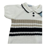 Juliana Pagliaccetto Mezza Manica Tinta Unita per Neonato 25161 PANNA JULIANA 