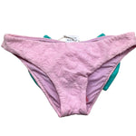 Saint Barth Costume Mutandina Tinta Unita con Fiocco per Bambina MADAME ROSA SAINT BARTH 