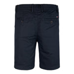 Tommy Hilfiger Bermuda Tinta Unita con Girovita Regolabile per Bambino KB0KB09641X BLU TOMMY HILFIGER 