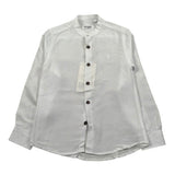 Siviglia Camicia Manica Lunga Tinta Unita con Collo Coreano per Bambino SVJSH17196 BIANCO SIVIGLIA 