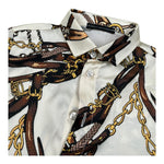 Daniele Alessandrini Camicia Manica Lunga Tinta Unita Stampa Fantasia per Bambino 1235C00117 BEIGE DANIELE ALESSANDRINI 