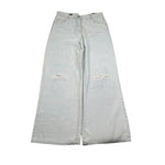 Sarabanda Jeans Tinta Unita con Girovita Regolabile per Bambina 0B539 AZZURRO SARABANDA 