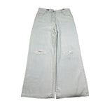 Sarabanda Jeans Tinta Unita con Girovita Regolabile per Bambina 0B539 AZZURRO SARABANDA 