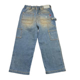Berna Jeans Einfarbig Mit Elastischem Bund Blau Für Jungen