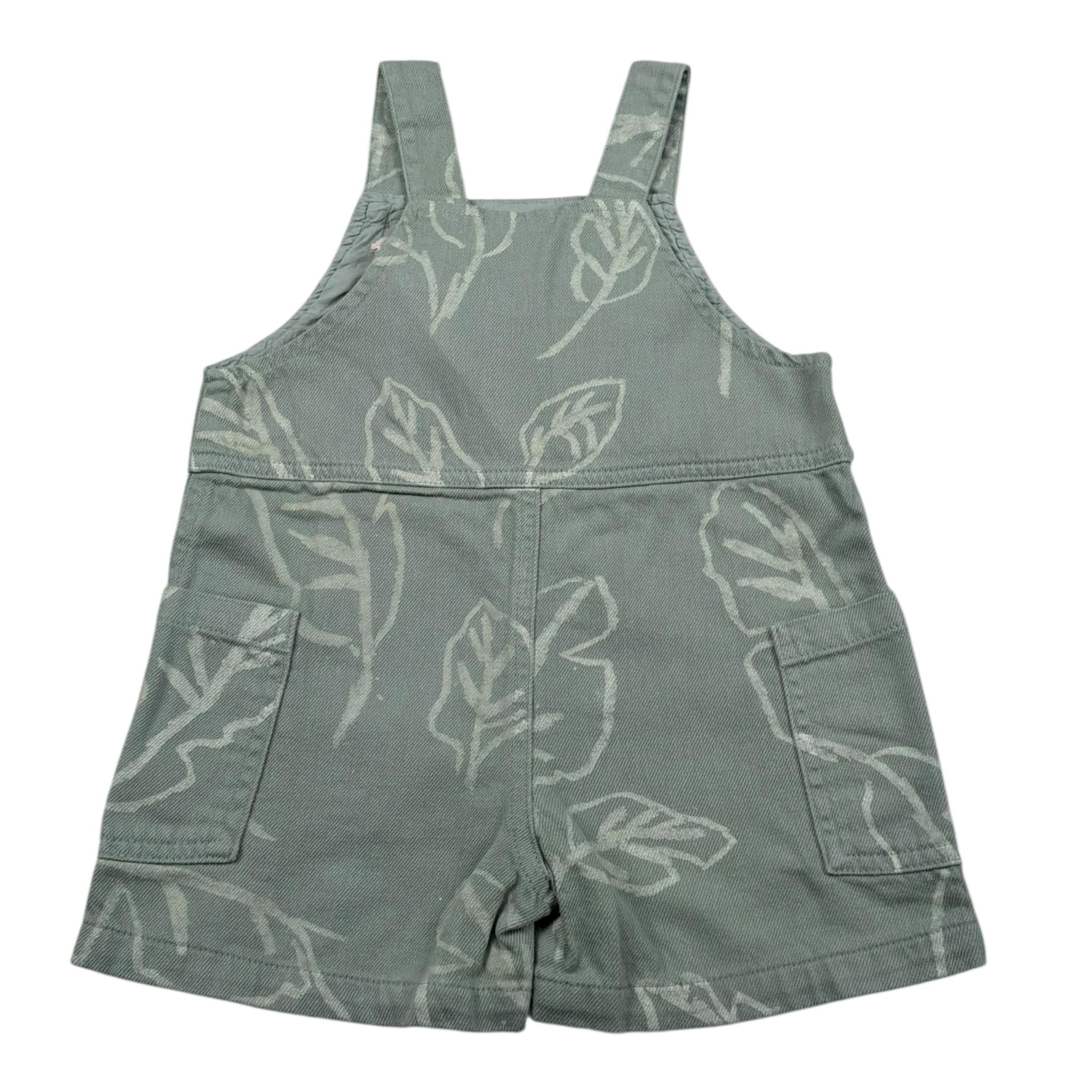 Play Up Salopette Tinta Unita per Neonato PA011AQ11503 VERDE PLAY UP 