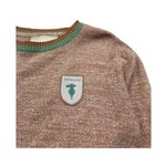 Trussardi Maglia Girocollo Tinta Unita per Bambino TBP26150MA MARRONE TRUSSARDI 