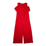 Liu Jo – Einteiliger Jumpsuit mit Armausschnitt in Rot für Mädchen