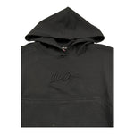 Liu Jo Felpa Chiusa Tinta Unita con Cappuccio E Logo per Bambina GA3037 NERO LIU JO 