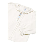 MAYORAL shirt tinta unita con colletto e ricami Panna per Neonata 2194 PANNA MAYORAL 