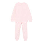 MOSCHINO completo 2 pezzi felpa-pantalone tinta unita Rosa per Bambina HUKM06H ROSA MOSCHINO 