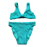 Saint Barth Costume 2 Pezzi Fascia-Mutandina per Bambina NIXIE VERDE ACQUA SAINT BARTH 