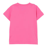 Moschino T-Shirt Girocollo Tinta Unita con Stampa per Neonata MUM04DL ROSA MOSCHINO 