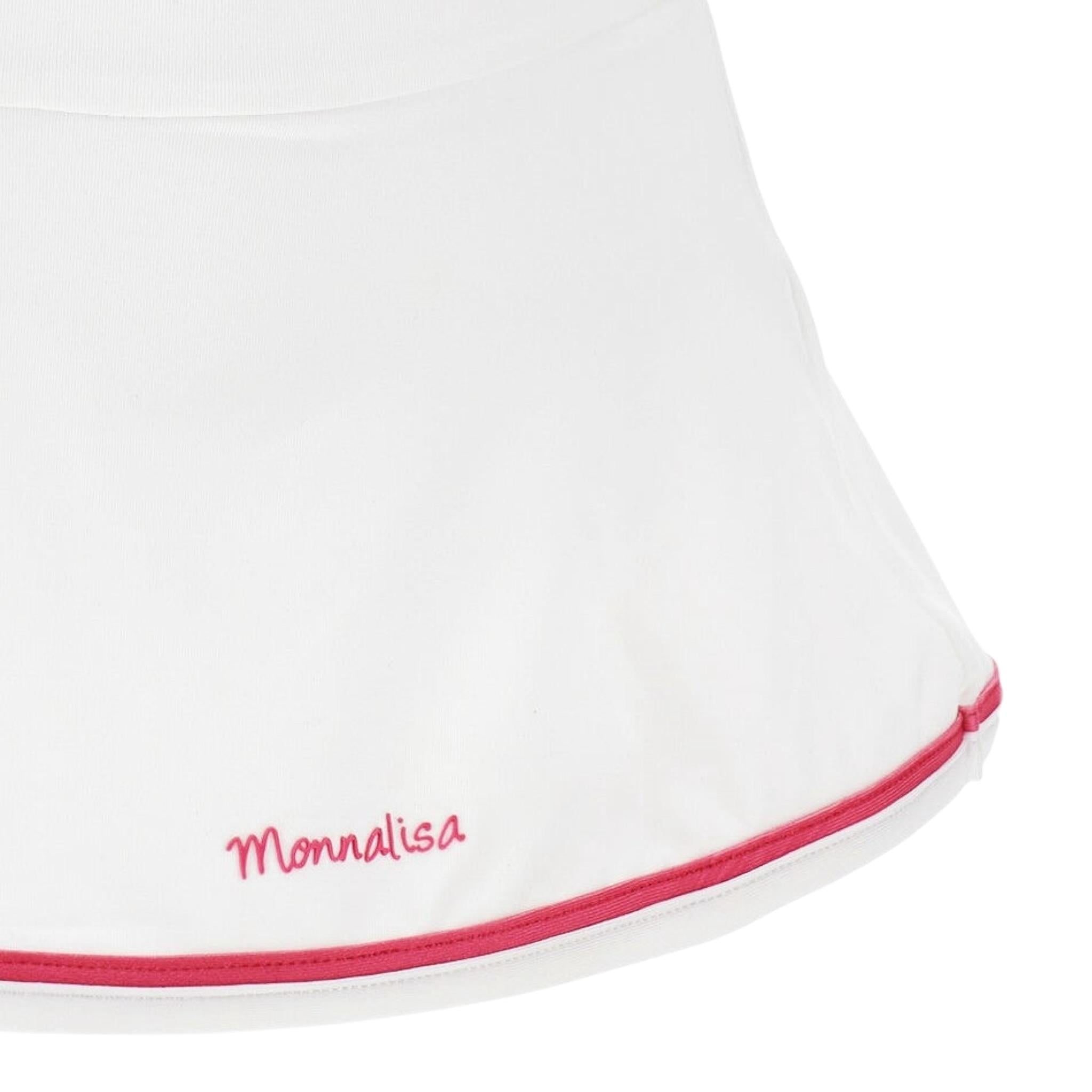 Monnalisa costumiTinta Unita con Stampa per Bambina 19E066 BIANCO MONNALISA 