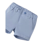 Mini Banda Bermuda tinta unita con Elastico In Vita Polvere per Neonato 3B617 POLVERE MINI BANDA 