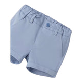 Mini Banda Bermuda tinta unita con Elastico In Vita Polvere per Neonato 3B617 POLVERE MINI BANDA 