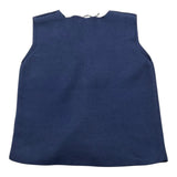 J.O. MILANO gilet tinta unita con bottoni Blu per Neonato 973Z0 BLU J.O. MILANO 