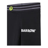 Barrow Kids – Einfarbige Leggings mit Logo-Print in Schwarz für Mädchen