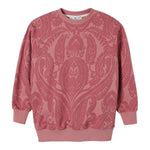 Etro Felpa Tinta Unita Girocollo con Stampa per Bambina GW4P00F0194 ROSA ETRO 