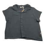 Petit Indi Camicia Mezza Manica Tinta Unita per Bambino SS25BK7326 GRIGIO PETIT INDI 