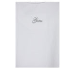 Guess T-Shirt Girocollo Tinta Unita con Logo per Neonata K5RI22K6YW4XX BIANCO GUESS 