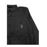 Madd Camicia Manica Lunga tinta unita Nero per Bambino MAI2005 NERO MADD 