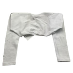 PETIT coprispalle tinta unita con brillantini Bianco per Neonata S1213281S BIANCO PETIT 