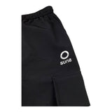 Suns  Pantalone Tinta Unita con Elastico In Vita per Bambina PTS5102D NERO SUNS 