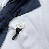 Liu Jo Camicia Tinta Unita con Papillions per Bambino QF3053T8755 BIANCO LIU JO 