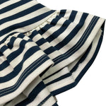 J.O. Milano Abito Tinta Unita con Fantasia A Righe per Neonata 272D1 BIANCO J.O. MILANO 