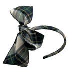 PICCOLA LUDO cerchietto bicolore con fiocco Verde/bianco per Bambina BS9WA012 VERDE/BIANCO PICCOLA LUDO 