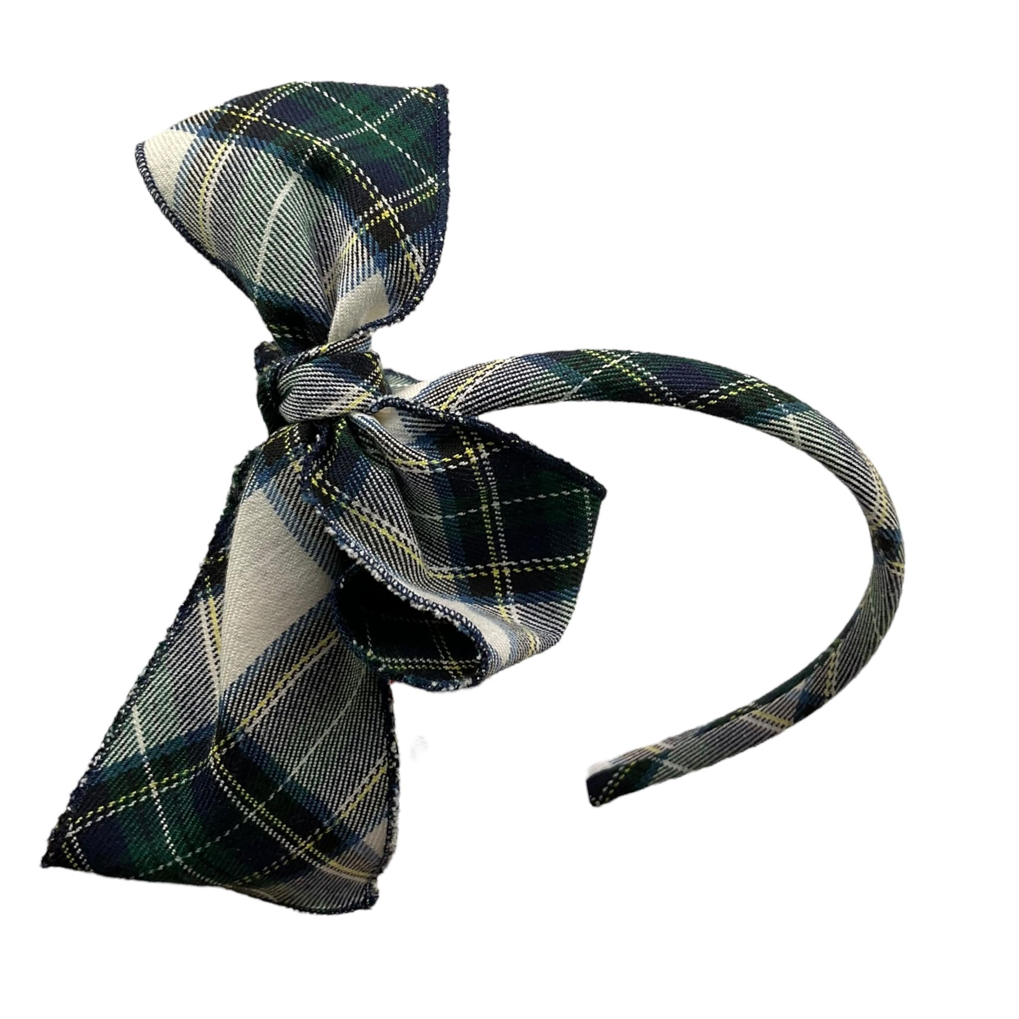 PICCOLA LUDO cerchietto bicolore con fiocco Verde/bianco per Bambina BS9WA012 VERDE/BIANCO PICCOLA LUDO 