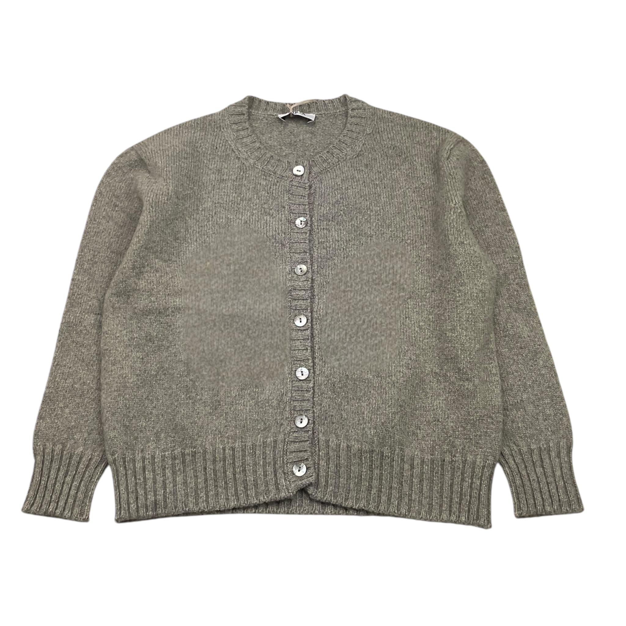 JURTA cardigan tinta unita con bottoni Grigio per Bambino CG401 GRIGIO JURTA 