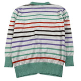 Just Cavalli Cardigan Fantasia A Righe Lurex per Bambina JGP2614CD MULTICOLOR JUST CAVALLI 