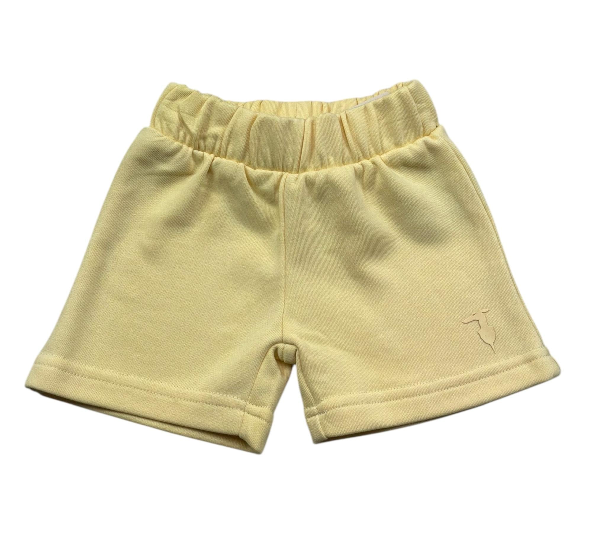 Trussardi Short Tinta Unita con Logo per Neonata TIP26024SH GIALLO TRUSSARDI 