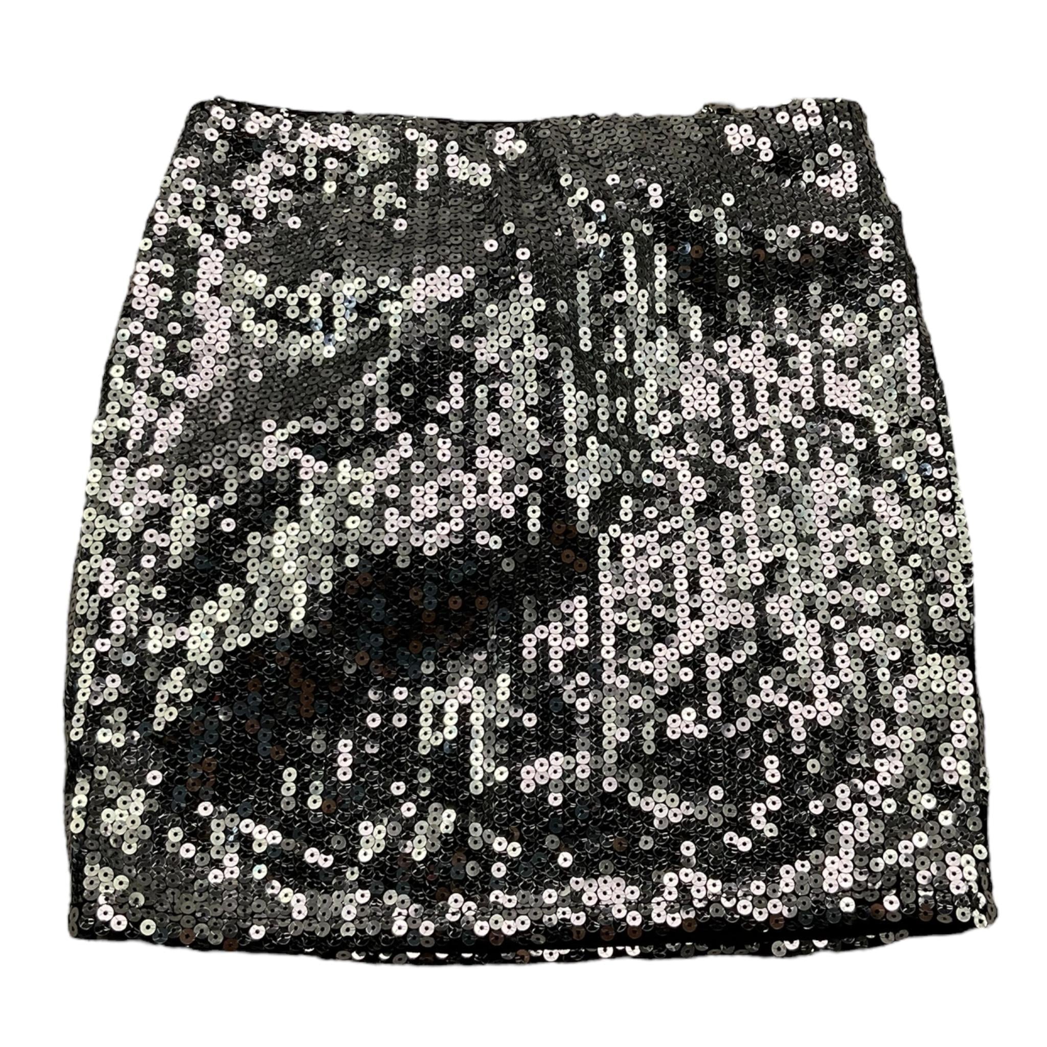 PATRIZIA PEPE gonna tinta unita paillettata Argento per Bambina 7G0122 ARGENTO PATRIZIA PEPE 