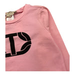 TWINSET shirt girocollo tinta unita con stampa Rosa per Neonata 242GJ2032NXXXX ROSA TWINSET 