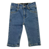 JOHN RICHMOND jeans tinta unita con elastico in vita Azzurro per Neonato RIA25090JE AZZURRO JOHN RICHMOND 