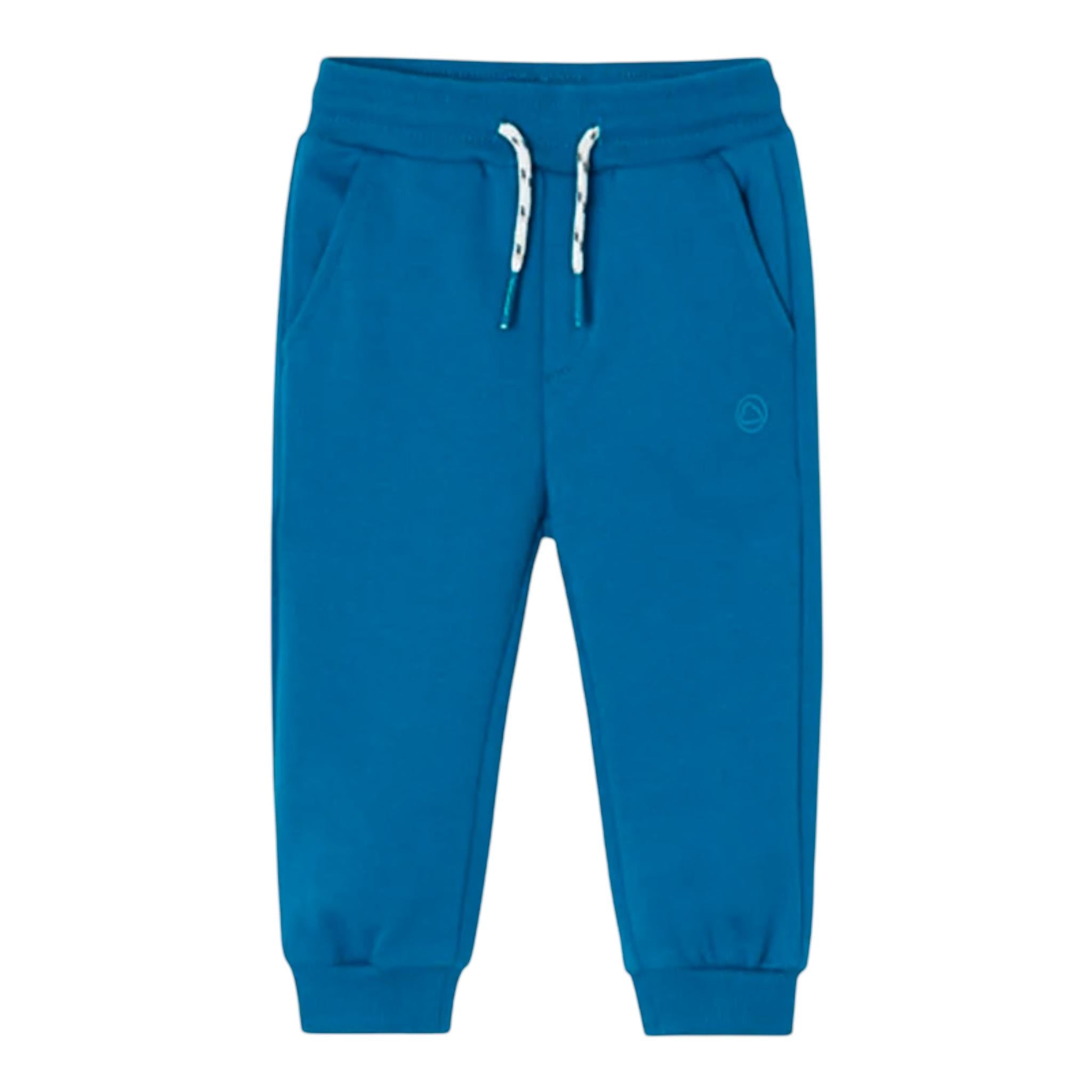 MAYORAL pantalone tinta unita modello tuta con elastico in vita Blu per Bambino 704444 BLU MAYORAL 