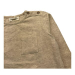 PETIT INDI shirt tinta unita con taschino Beige per Neonato AW22BK7409 BEIGE PETIT INDI 