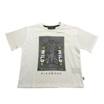 JOHN RICHMOND t-shirt girocollo tinta unita con stampa Bianco per Bambino RBA24002TS BIANCO JOHN RICHMOND 